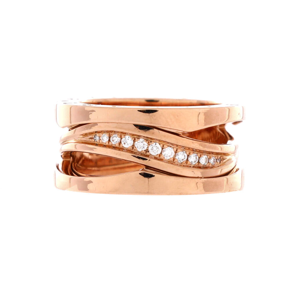 Bvlgari B.Zero1 Design Legend Zaha Hadid Three Band Ring